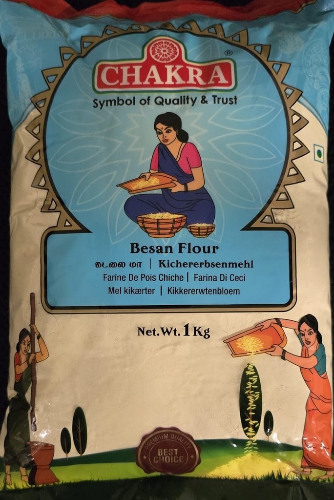 CHAKRA Besan Flour 1kg x 12