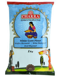 CHAKRA White Corn Flour 500gms x 24