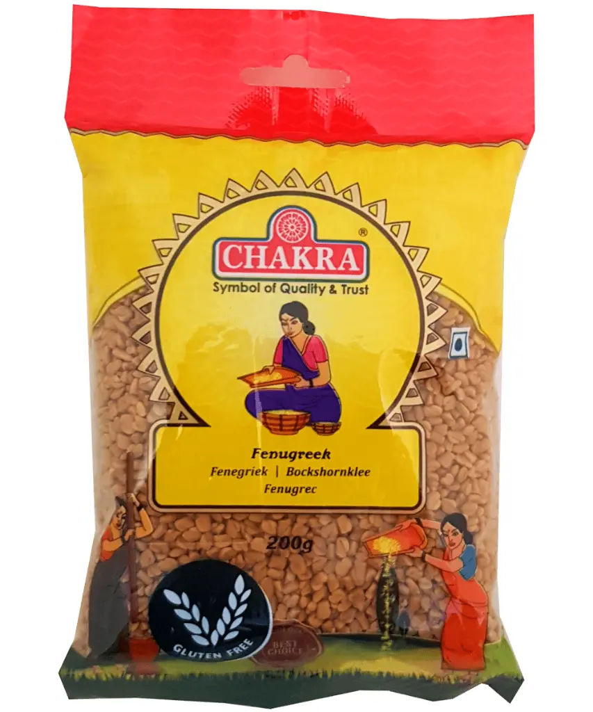 CHAKRA Fenugreek Seeds (Methi) 100gms x 22