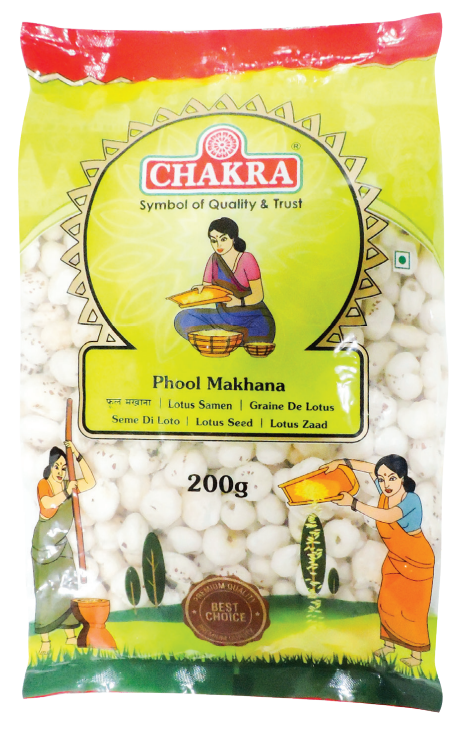 CHAKRA Phool Makhana 100gms x 30