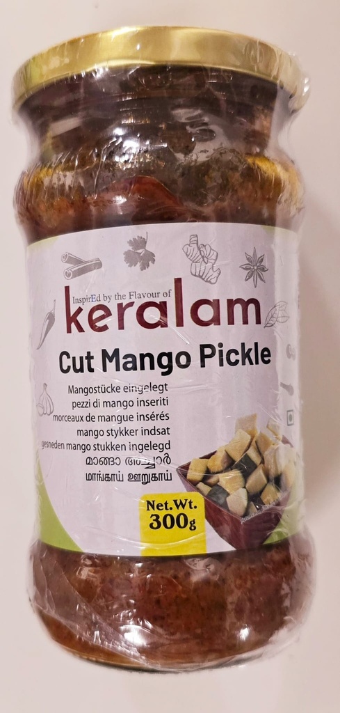 KERALAM Cut Mango Pickle 300gms x12