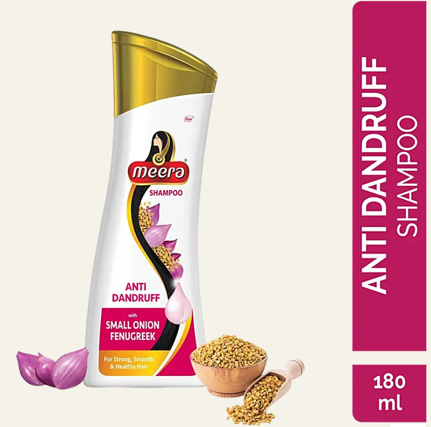 MEERA Antidandruff Shampoo 180ml x 12