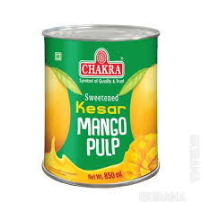 CHAKRA  Kesar Mango Pulp 850 ml x 6
