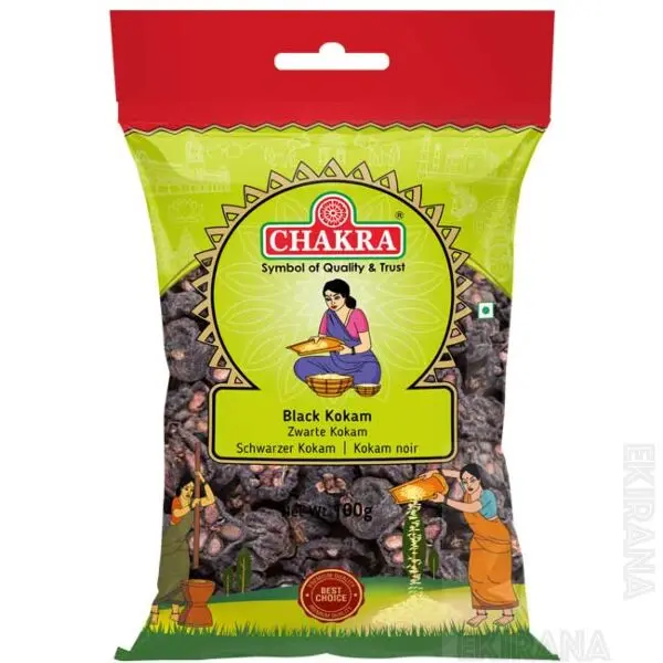 CHAKRA Black Kokum(malabar tamarind) 100gms x25