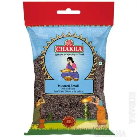 CHAKRA Mustard Seeds Black 100gms x 24 