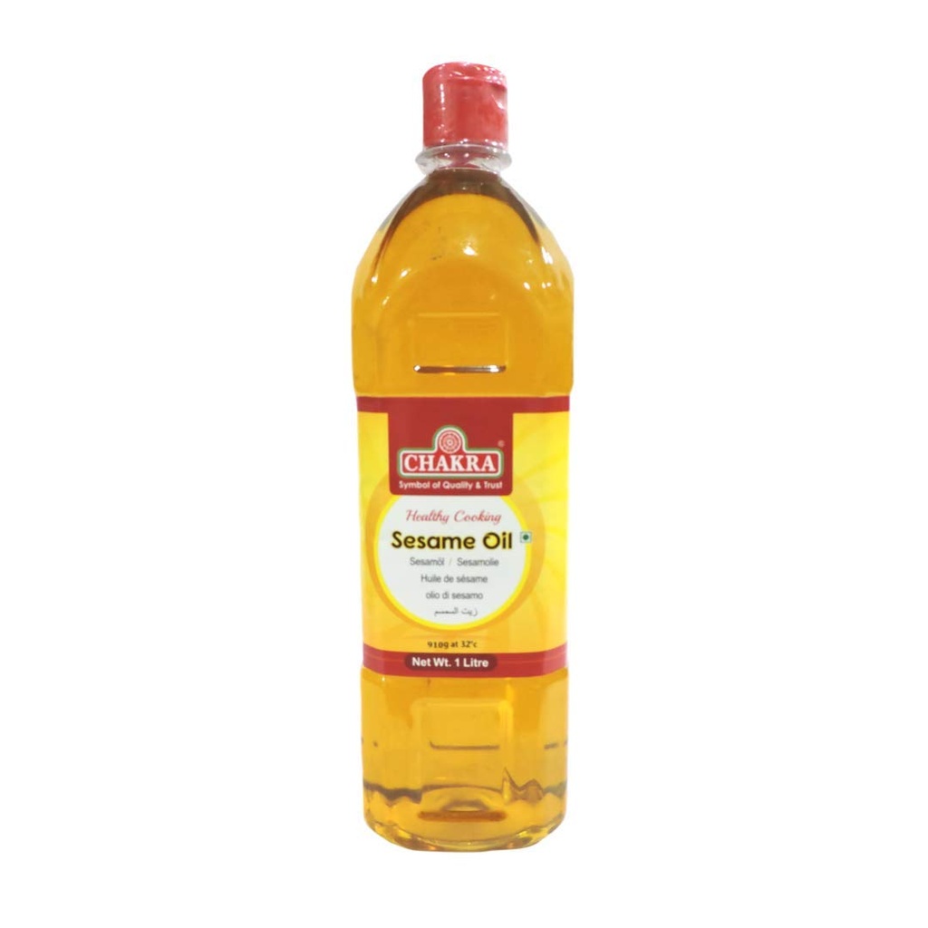 CHAKRA Gingelly / Sesame Oil 750 ml x 15