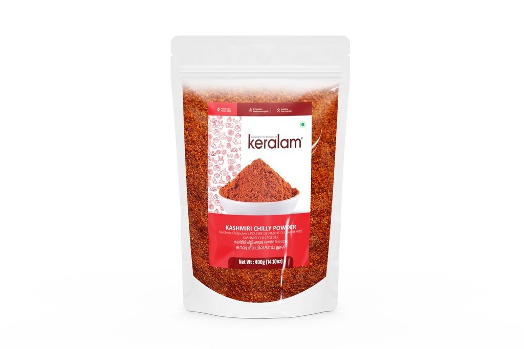 KERALAM Kashmiri Chilli Powder 400 gms x 15