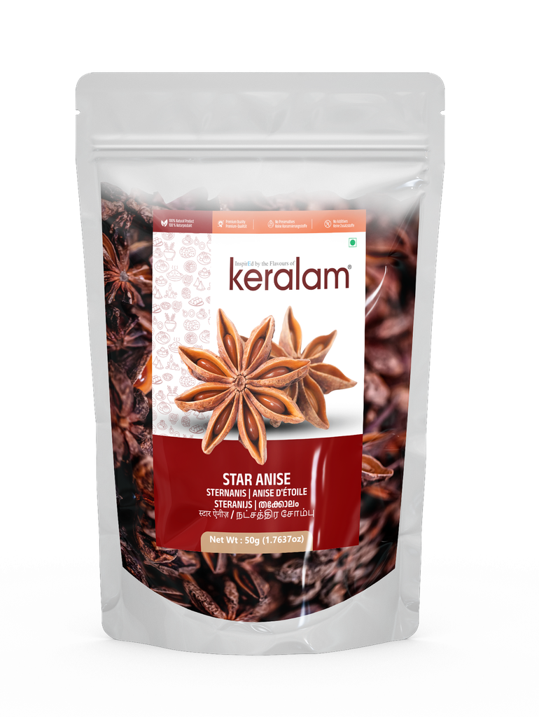 KERALAM Star Anise 400gms x 15