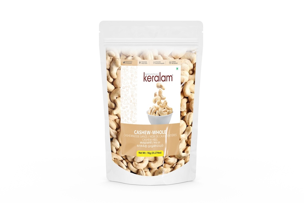 KERALAM Cashew Whole 1kg x 15