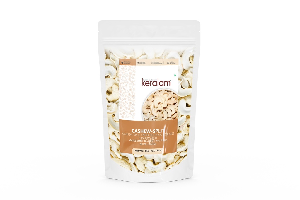 KERALAM Cashew Split 1kg x 15 