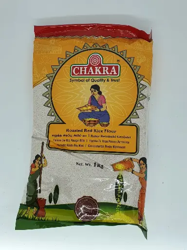 CHAKRA Red Rice Flour Roasted 1kg x 12