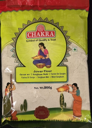 CHAKRA Jowar Flour 500gm x 24