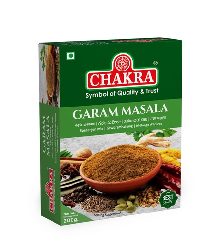 CHAKRA Garam Masala 200gms x 30