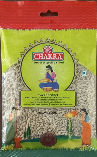 CHAKRA Sweet Fennel 100gms x 34
