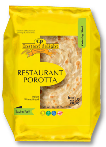 ID Restaurant Porotta 1Kg x18