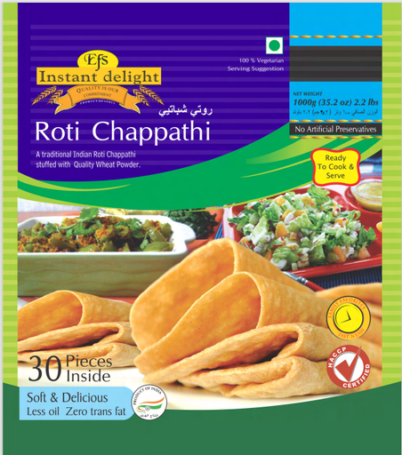 ID Roti Chapathi 1Kg x18
