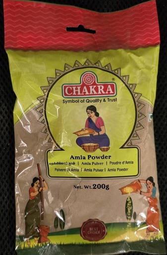 CHAKRA Amla Powder 200gms x12