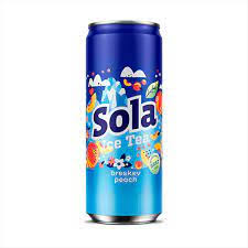 SOLA  Ice Tea Peach 330ml x24