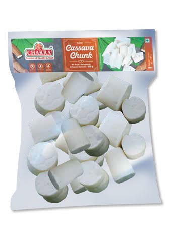 CHAKRA Tapioca hunk (Cassava) 908gms x 18 