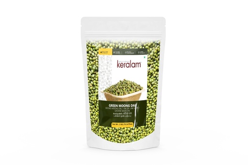 KERALAM Green Moong Dhall 2kg x 6 