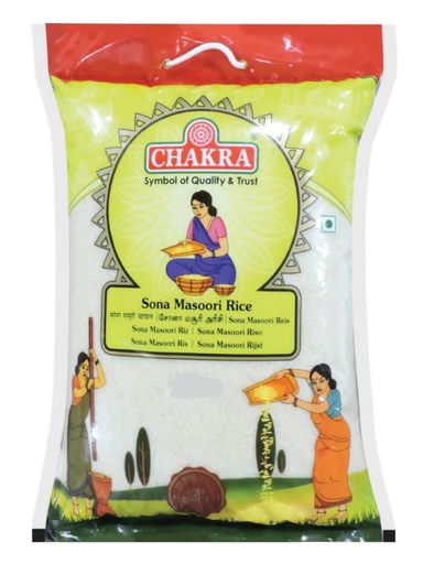 CHAKRA Sona Masoori Rice 5Kg x4